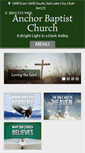 Mobile Screenshot of anchorbaptistslc.org