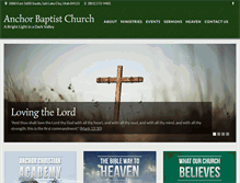 Tablet Screenshot of anchorbaptistslc.org